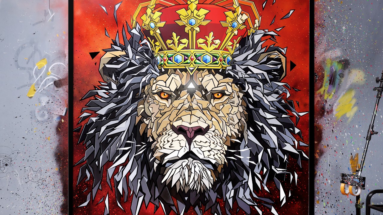 Lion King of Sponk: Auction for charity raises €6,500